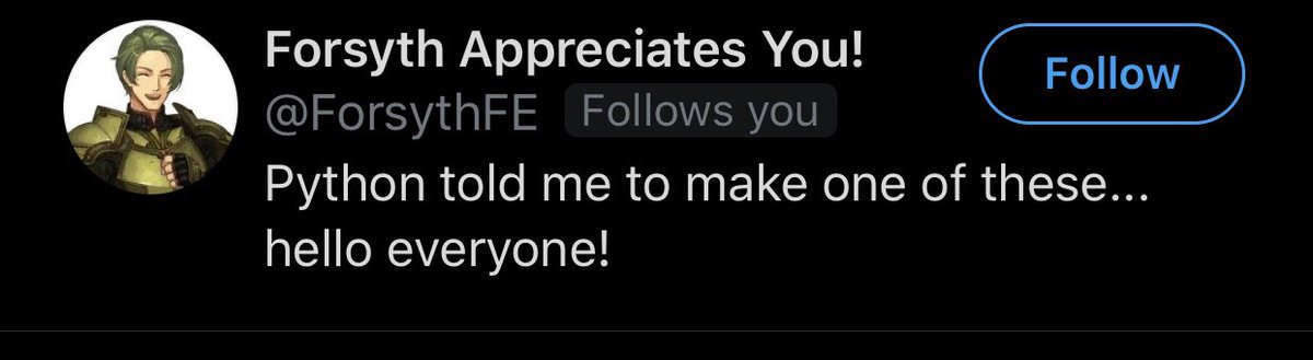 LoyaILieutenant's tweet image. FORSYTH... 🥺💚