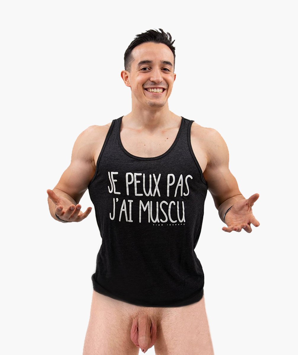 Pulsation_Dylan's tweet photo. Vraiment cool les débardeurs de Tibo Inshape https://t.co/8MLfR5INa7