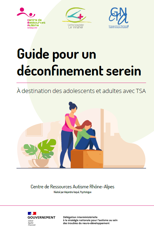 GNCRAutisme's tweet photo. #Deconfinement #Autisme #OnSePrepare
📢 Le CRA Rhône Alpes vous propose 2 guides pour vous accompagner dans le déconfinement :
☑️ À destination des adolescents et adultes avec TSA : https://t.co/azItmfUNa5
☑️ À destination des professionnels : https://t.co/8hCRVE3dqg https://t.co/T9lC5W7x9O
