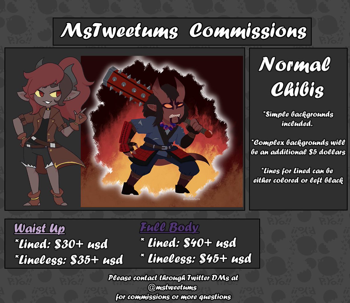 mstweetums's tweet photo. ✨I'm open for commissions!✨

If you are interested or have any questions please DM me!
RTs are very appreciated! Thank yall so very much 💖 https://t.co/PN4bKSSh7G