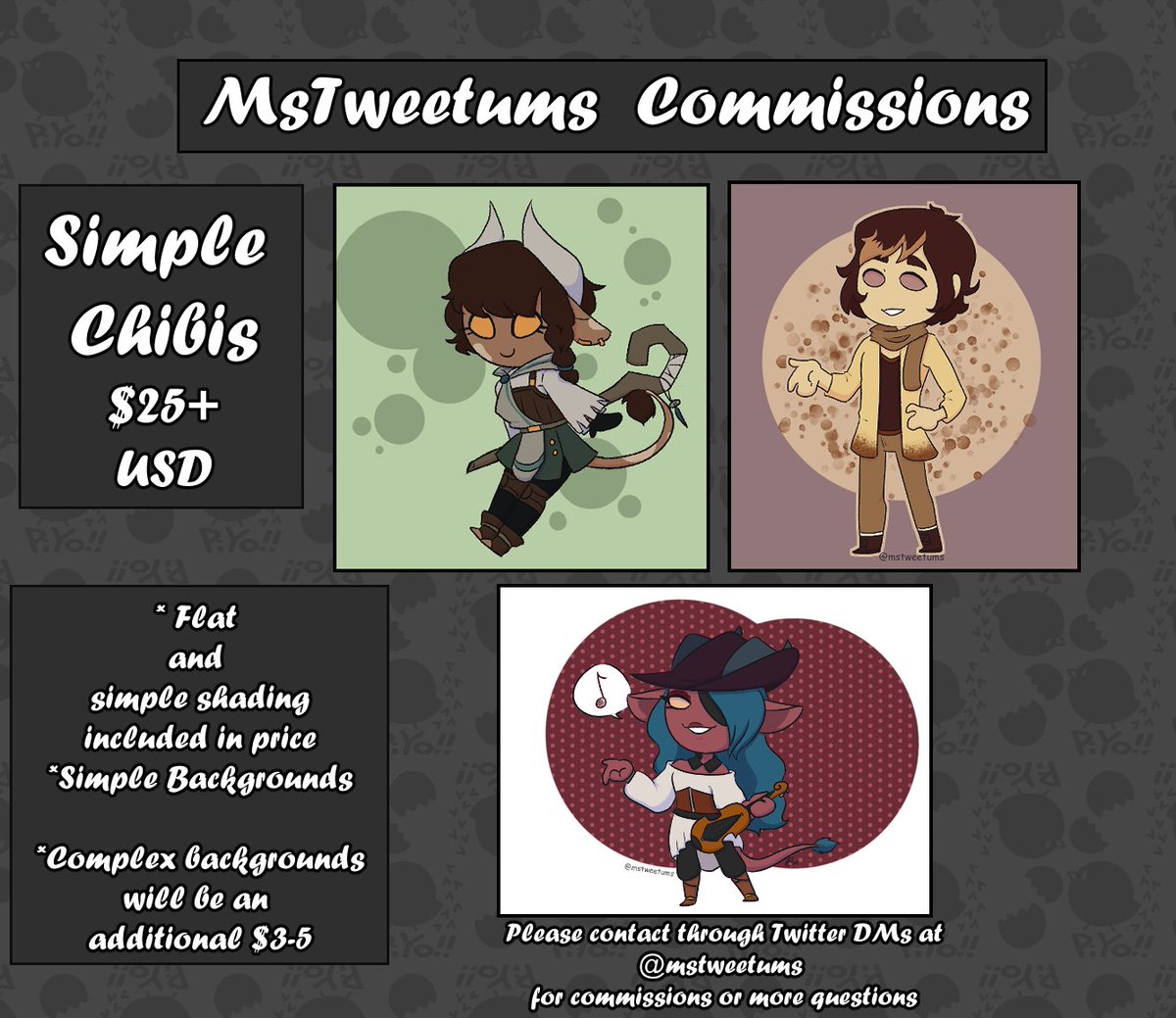 mstweetums's tweet photo. ✨I'm open for commissions!✨

If you are interested or have any questions please DM me!
RTs are very appreciated! Thank yall so very much 💖 https://t.co/PN4bKSSh7G