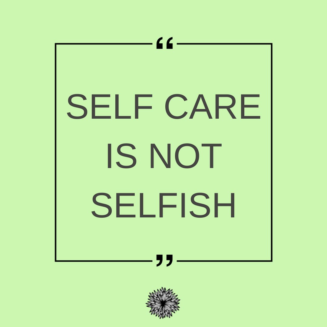 Self care is important now more than ever. With this extra time, be sure to take time for yourself and do something selfless. You deserve it. 💜