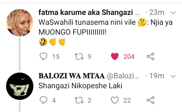 clickHabari's tweet image. Dah..! Kamati ya Maadili ya timu itakaa kikao kujadili namna ya uchezaji wa @fatma_karume kama impige faini au impe Adhabu kali hii ni baada ya kumchezea Rafu Mbaya sana ndugu @BaloziMtaa hali iliyopelekea Kulazwa katika chumba cha Wagonjwa Mahututi. 
#TWITTERVAR 🤣🔥🙌