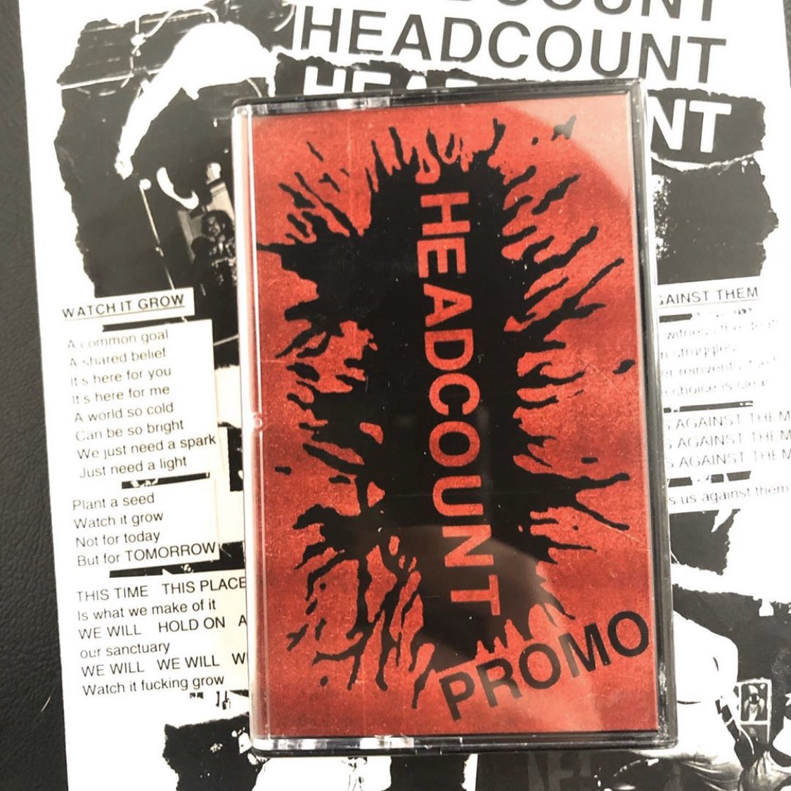 Promo for our LP up now! Once these wild times calm down, we’ll be heading in to record our LP. Check out some songs off it for now and pick up a tape!
xheadcountx.bandcamp.com