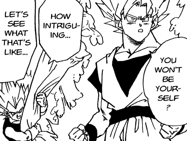 ドラゴンボール英単語 英熟語 英語表現 على تويتر Intriguing Intriːgiŋ 形 興味 好奇心 をそそる 面白い オレがオレじゃなくなる そいつはおもしろそうだ きさまのいうことなど オレがきくとおもうか 英語 ドラゴンボール 悟空 ベジータ