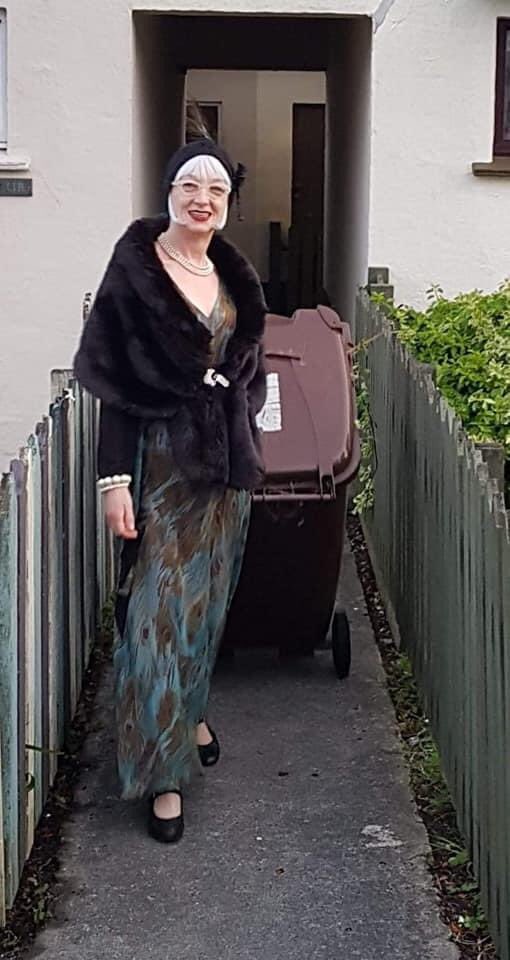 Thank you for the shout out <a href="/TheOneShowShow/">thetheoneshowshow</a> from us all at #BallgownBinsOut <a href="/AmandaHolden/">Amanda Holden</a>  #Covid_19 #StayHomeSaveLives the group is still growing and looking fabulous in #Lockdown 👗👑👗👑 👍👍