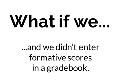 MrSorensen805's tweet photo. Give feedback instead of wasting time with going back and grading and filling in missing work in the grade book.  @MarisaEThompson #unlimitedteacher #OUSummit https://t.co/kMoMPuS5Tw
