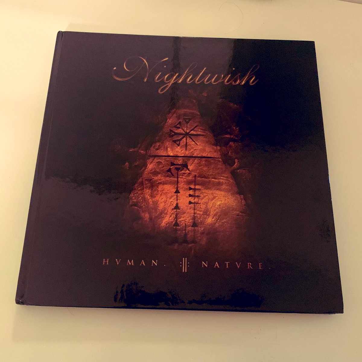 EquallyDestruc's tweet photo. Finally mine! 😍 @NightwishBand  @FloorJansen_  #nightwish #humannature https://t.co/AvjoFgB8JF