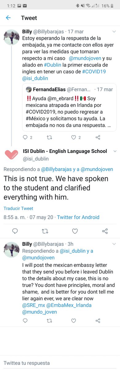 Sian Cowman Nada Que Ver This Tweet That Isi Dublin Sent Has Nothing To Do With Your Case