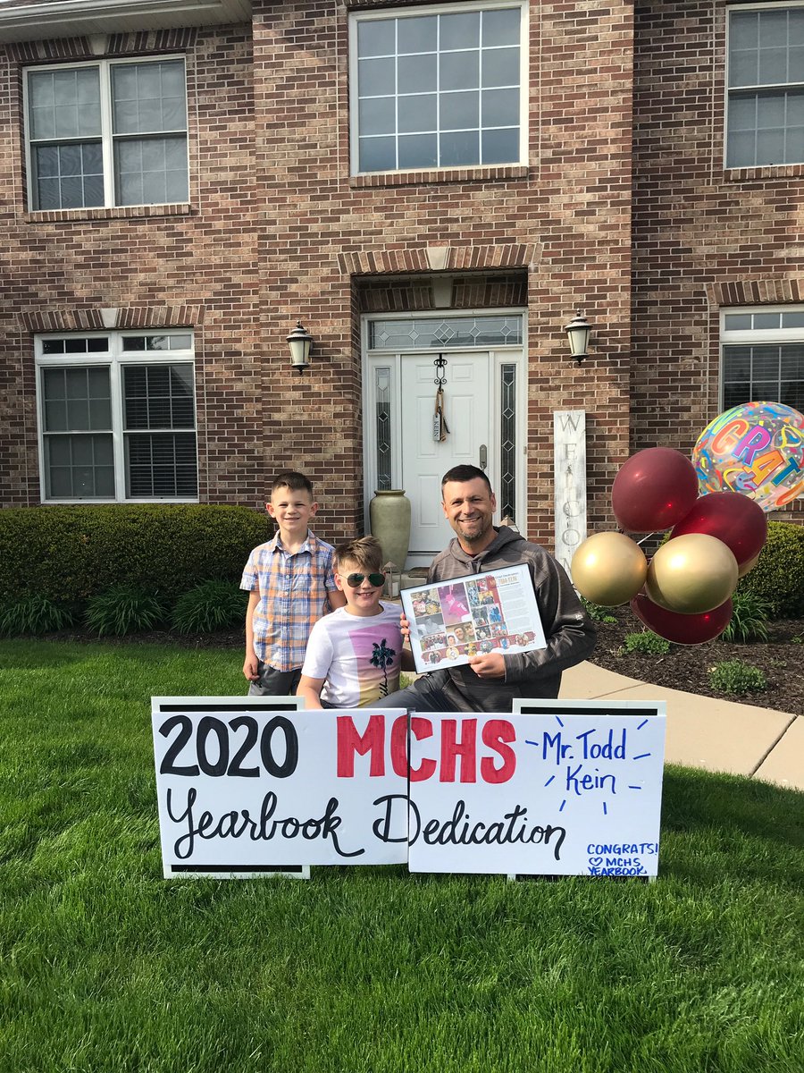 MCHSBkBall's tweet photo. Many reasons to love MCHS. But Honor’s Day, the retiree speeches, &amp; yearbook dedication are a favorite. Congrats to Coach Kein - He’s loyal, dedicated, professional, &amp; a great 🏀 &amp; ⚾️ coach. Thanks to the yearbook staff, faculty &amp; students who showed their support! #redskinPRIDE https://t.co/0th1jPRHfx