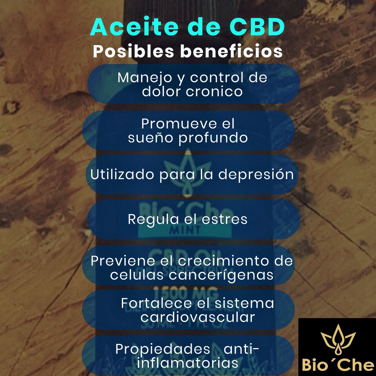 BioChe3's tweet image. Beneficios del #CBD