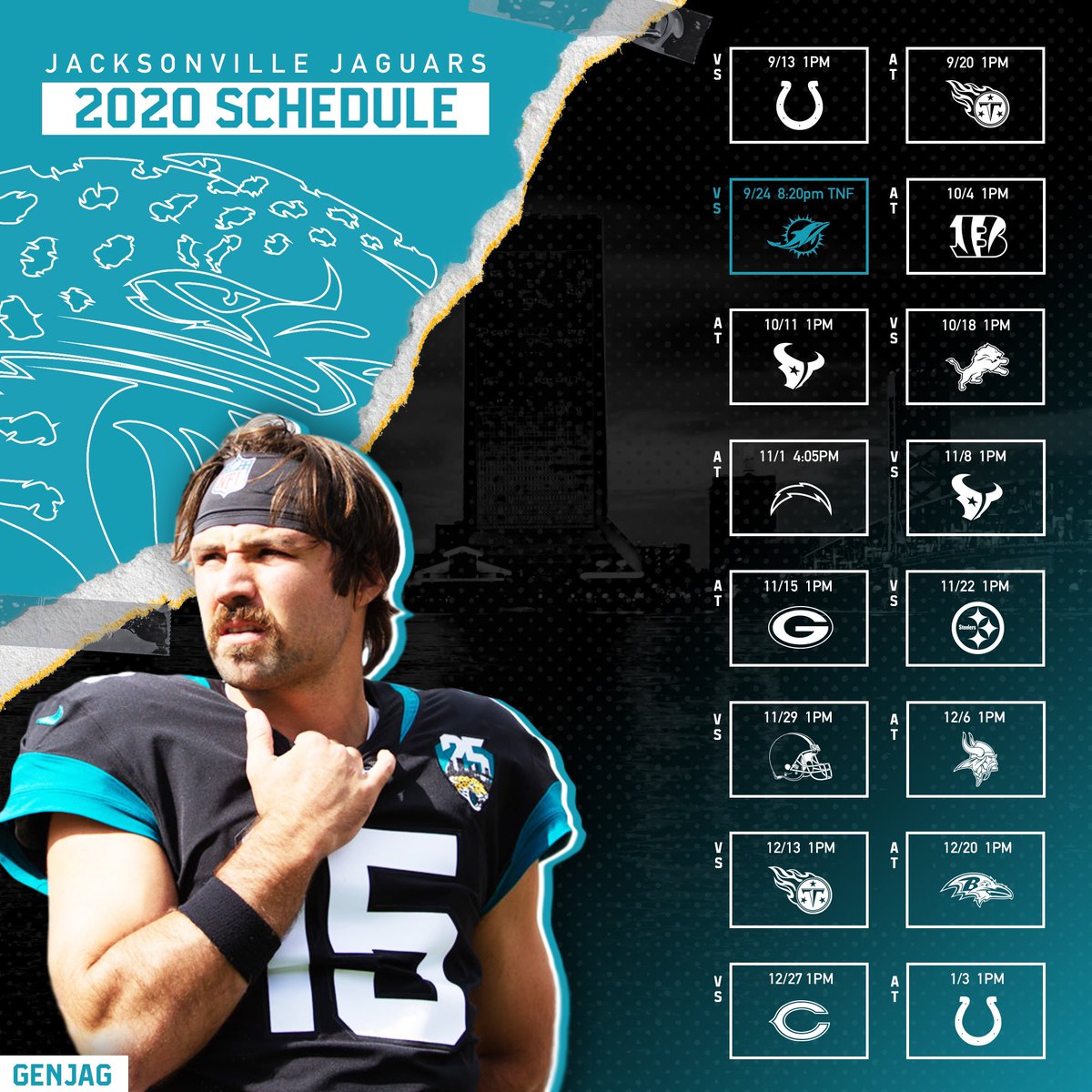 2020 Jaguars Schedule Release – Cats Take Over 