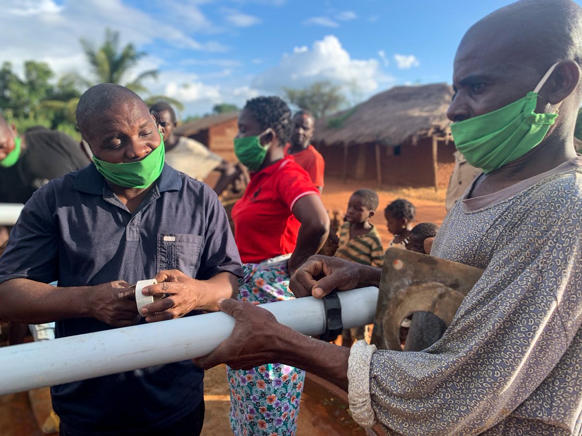 TeamCharityBall's tweet photo. 👏🏽 Super stoked about the #19United Initiative!!! 
Over the past 6 weeks you’ve helped us benefit over 17,000 people in rural Africa with #COVID19 prevention education, healthcare support and renewed clean water access for hand washing &amp; consumption. 
We’re not done yet. https://t.co/DB46uP6ziL