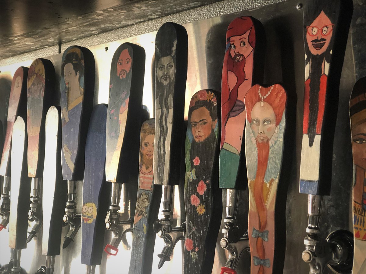 Our bearded ladies sure miss pouring cold brews for everyone. We can’t wait to have you all back in our booths and at our bar! 🍻