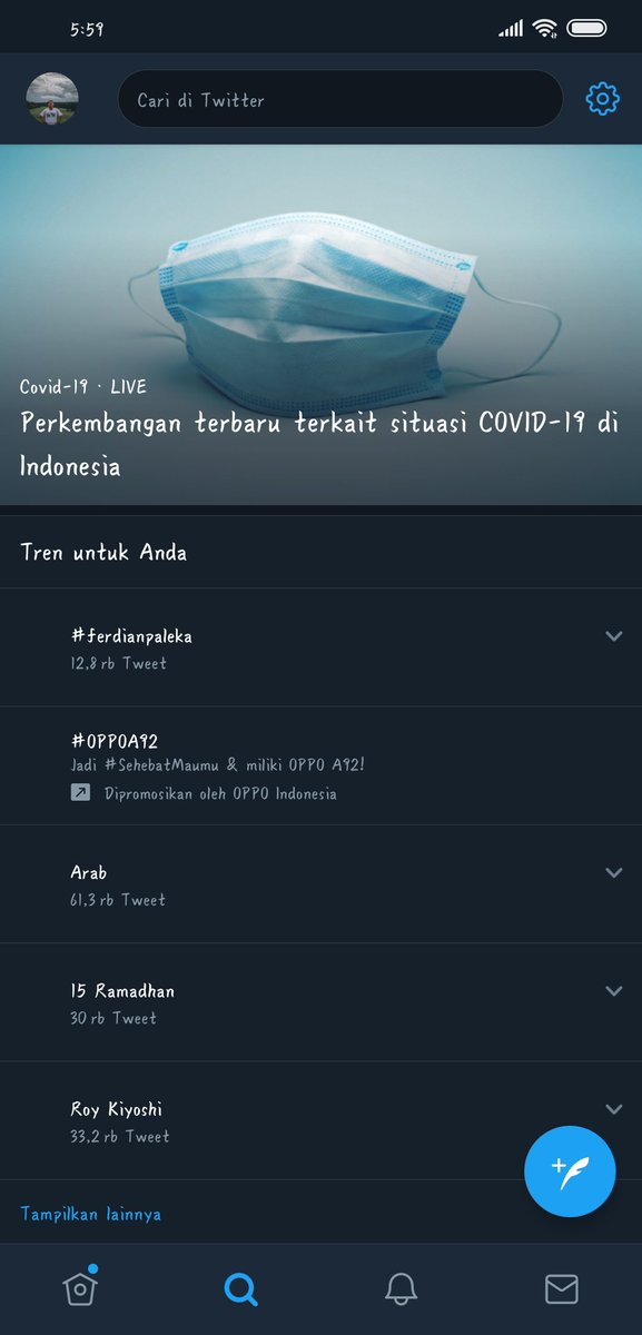 agussobirin_'s tweet photo. Ini #ferdianpaleka pake #OPPOA92 ke Arab pas 15 Ramadhan bareng Roy Kiyoshi kali ya🙄 https://t.co/87PX0DUxjZ