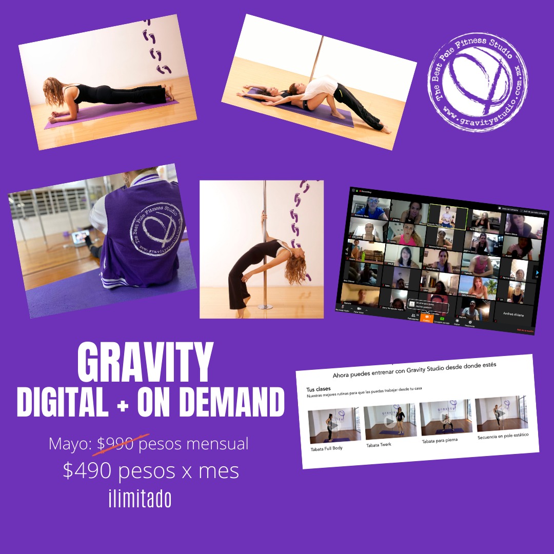GravitySatelite's tweet photo. En Gravity nos re inventamos para seguir dándote lo mejor de nosotras. Conoce #GravityDigital #GravityOnDemand
no solo #ClasesDeTubo es #FitnessDigital con nuestras exclusivas #ClasesEnLinea. Solo en #GravityStudios 

https://t.co/0npTzJ0xDv https://t.co/p8c4UpFytr