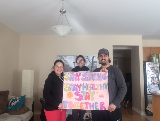 "My message of hope is: Stay Strong. Stay Healthy. Stay Together." <a href="/PFS_YCDSB/">PopeFrancis_YCDSB</a>