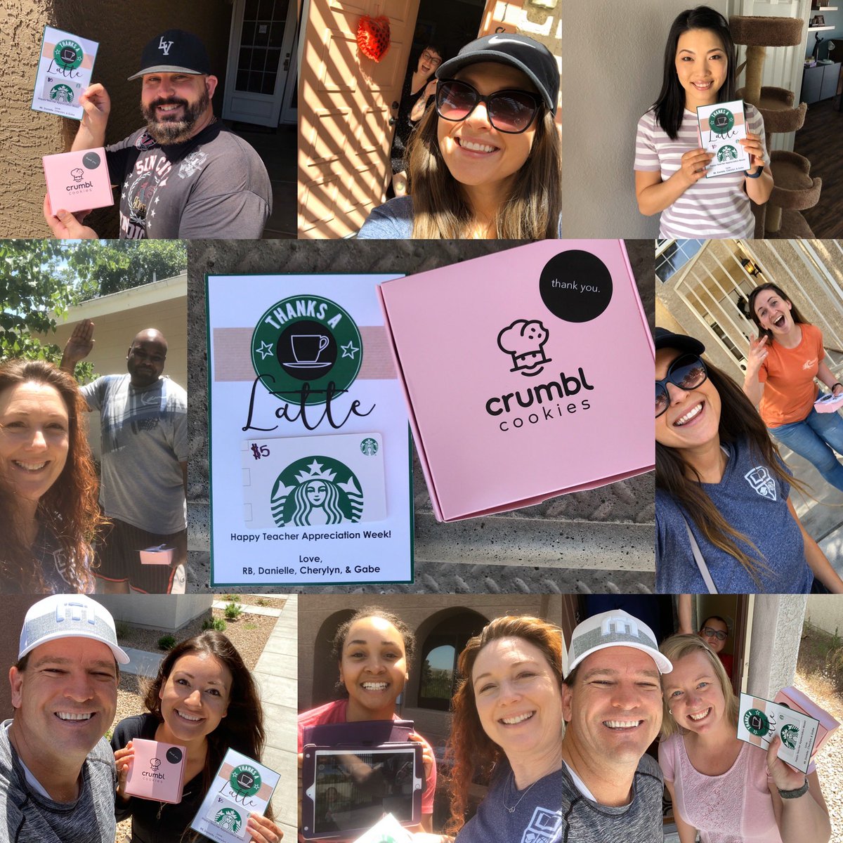 🍪☕️ Today, our AMAZING teachers received a home visit from The Administration who drove around and hand delivered cookies and coffee.

Let’s show the best teachers in the world some digital love.

Thank you for ♥️ing our students.

#sigprep #sigtapweek #teachersappreciationweek