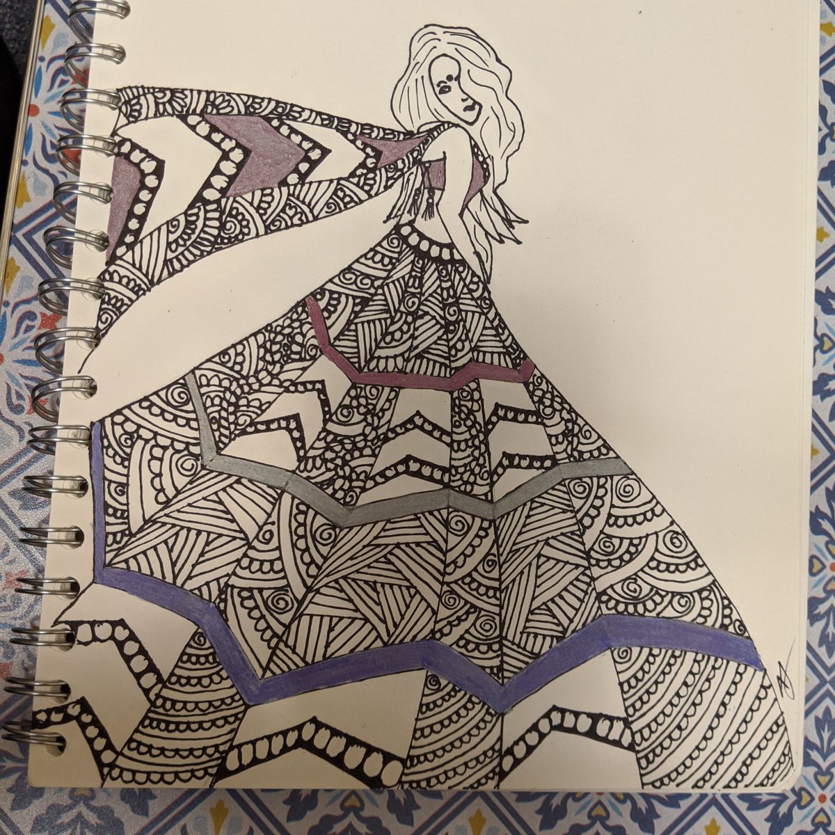 AditiDJoshi's tweet photo. My Desi Girl! Mandala outfit design.
It is an amazing feeling to just dive into the art piece and seeing the design come to live. 
#desigirl #desi #bollywood #saree #indiangirl #model #follow #instagram #india #sareelove #indiangirls #mumbai #bollywood #beautiful #PriyankaChopra https://t.co/n6B5ZAjfJh