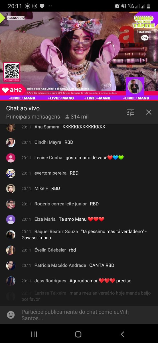FEstrelinhas's tweet photo. Maravilhosa aos olhos do pai
Manuzinha sendo Manuzinha ❤🧚🏻‍♀️
@manugavassi

#ManuGavassi #LiveDaManu https://t.co/hWPVfbH6ss