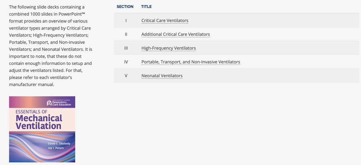 Abdalanazi's tweet photo. شركة Jones &amp; Bartlett Learning تقدم ملخص كتاب
 essentials of mechanical ventilation 
بملف يحتوي على أكثر من ١٠٠٠ سلايد يشرح التنفس الاصطناعي من كل جوانبه دعما منها لمساندة المختصين خلال جائحة #كوفيد_19 

- بتستفيد منها كتعلم ومراجعة وتدريس

https://t.co/l7bK055KjS https://t.co/PhLt60AsCd