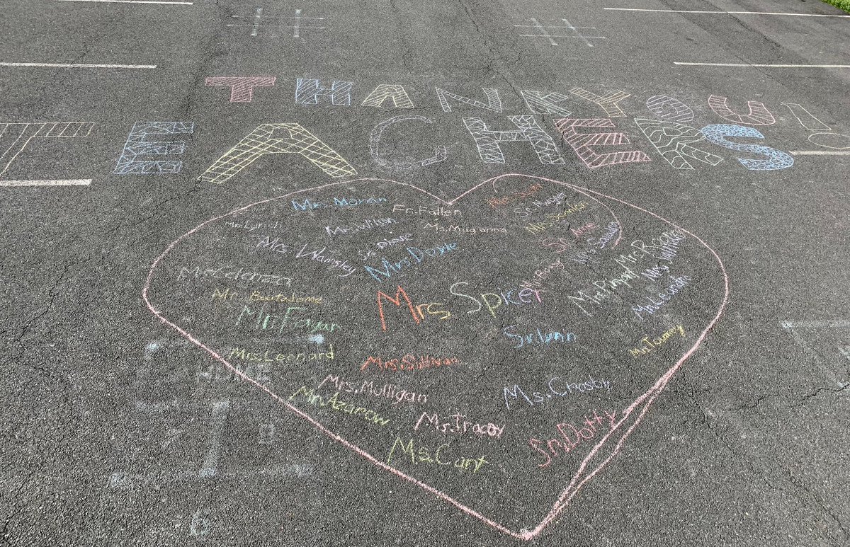 jfbosworth's tweet photo. Thank You to all the teachers at Saint Gregory Barbarigo School. We miss you!  @ArchNY_Schools #1000ThankYous #SGBStrong https://t.co/SDpbsub3hP