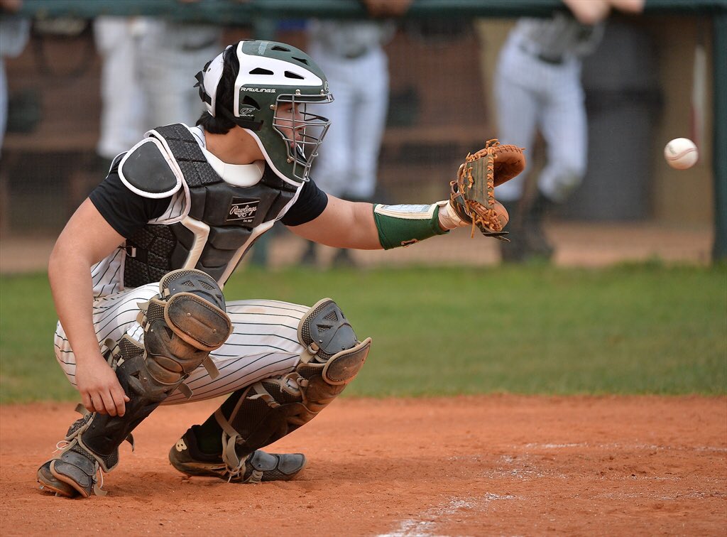 Ravens_BB's tweet photo. # 44 Charlie Everhard
Charlie was a 3-year starter at catcher. A team leader, who caught every inning of the last three seasons. A lifetime .333 hitter with 10 doubles, 1 home run and 28 RBI. https://t.co/n0YgWldg9X