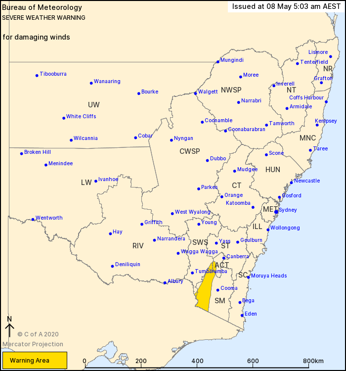 BOM_NSW's tweet photo. SEVERE WEATHER WARNING DAMAGING WINDS: for alpine areas late Friday into Saturday. 
Winds averaging 60 - 70 km/h with peak gusts in excess of 90 km/h above 1600m and averaging 70 - 80 km/h with peak gusts in excess of 120 km/h above 1900m.
Warning: https://t.co/xW7GvXSKJM https://t.co/fchbekqSOq
