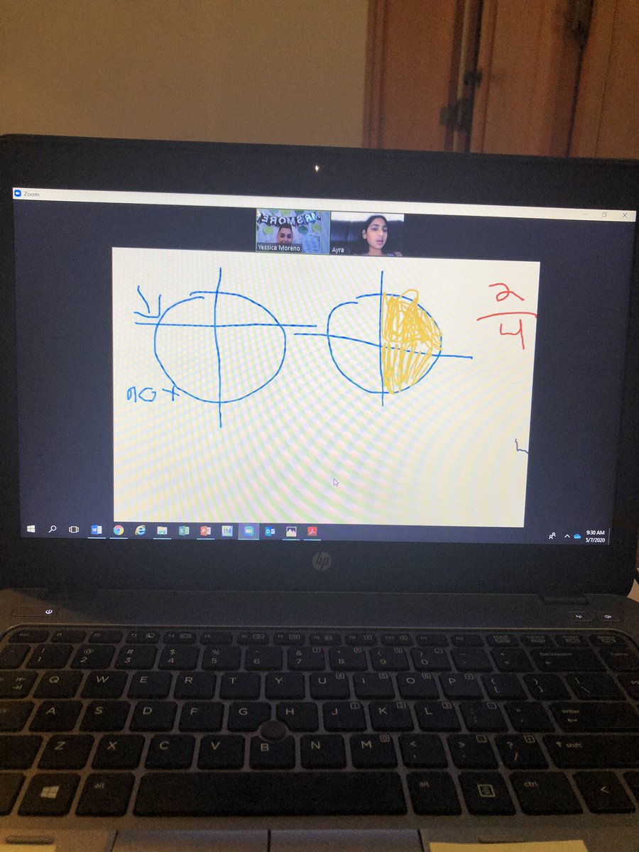 TheYessMore's tweet photo. Supporting our students in every way we can. It is great to see students working and provide immediate feedback. #fractions #BetterTogether #math @CBE_Eagles https://t.co/hMpKMSzxEo