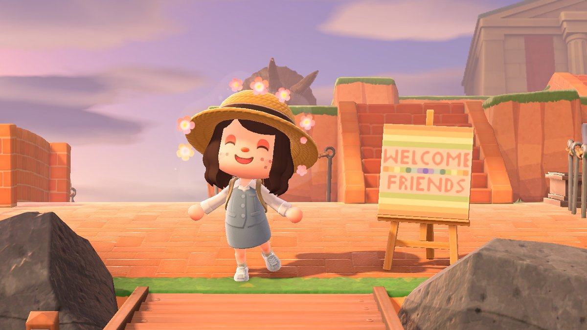 shelbertjames's tweet photo. Come visit my island! Sell your fruit, check Nook's Cranny and Able Sisters stock, buy from Sahara. #turnips = 156  #dodocode is C6YLM #ACNH https://t.co/kdYgRZ3Ba8