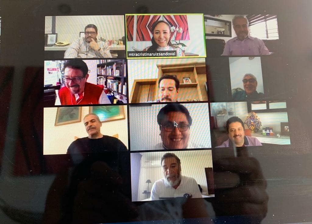 En la <a href="/CNOPNacional/">CNOP Nacional</a> seguimos trabajando desde casa para atender a todos los sectores de la sociedad, por eso he tenido reuniones con líderes estatales del sector. 

#CorazónPopular