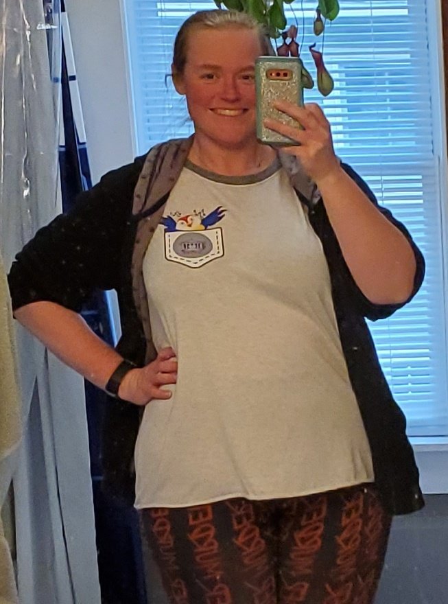 elefie's tweet photo. I feel like this is my social-distancing uniform. @MurderSmall @Jimmypisfunny @WhismanSucks @sarahhisfunny #STM #MurderPants #PocketRobin https://t.co/YR8tji0dfK