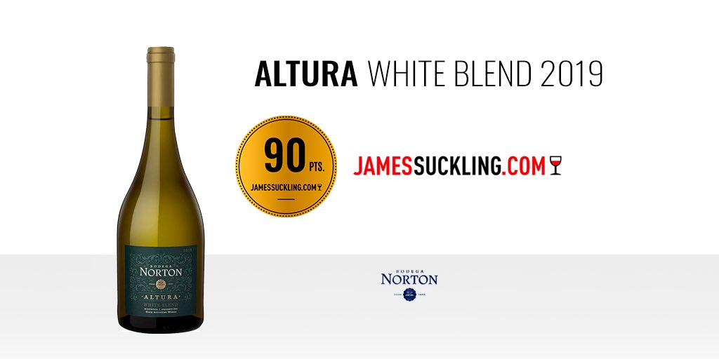 BodegaNorton's tweet photo. #92points for #AlturaCabernetFranc, #90points for #AlturaWhiteBlend and #90points for #AlturaPinotNoir. Thanks @JamesSuckling! Very thankful for the recognition! To learn more about this collection visit: https://t.co/dNHyyFBdGd https://t.co/7MdrOQCeWG
