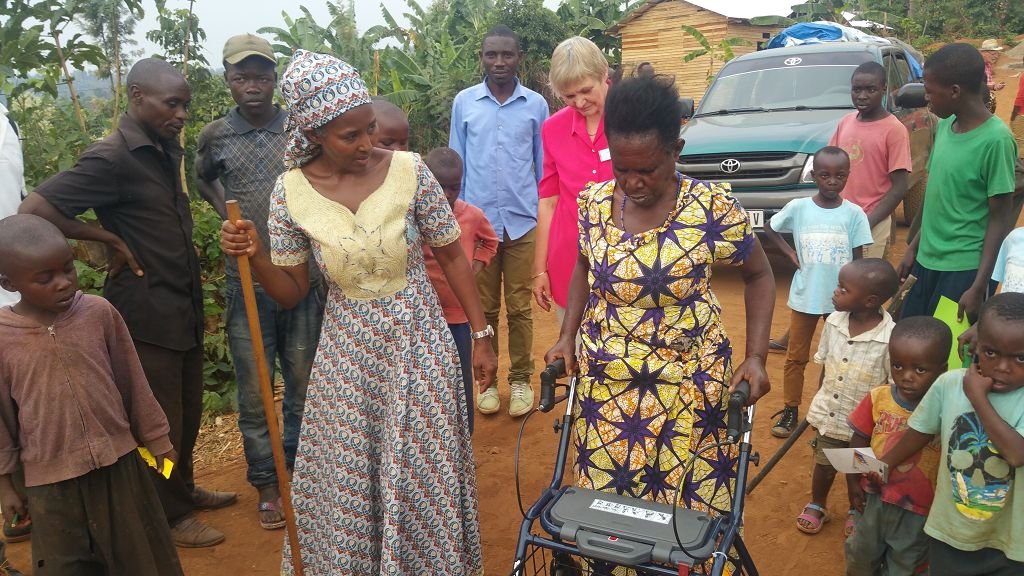 bewareofbeginni's tweet photo. @ibpa
here I am in Rwanda in one of our communities where we had opened a center by
German donations - here with Rollators for handicapped widows of the genocide against the Tutsi https://t.co/MPmanKFGOb