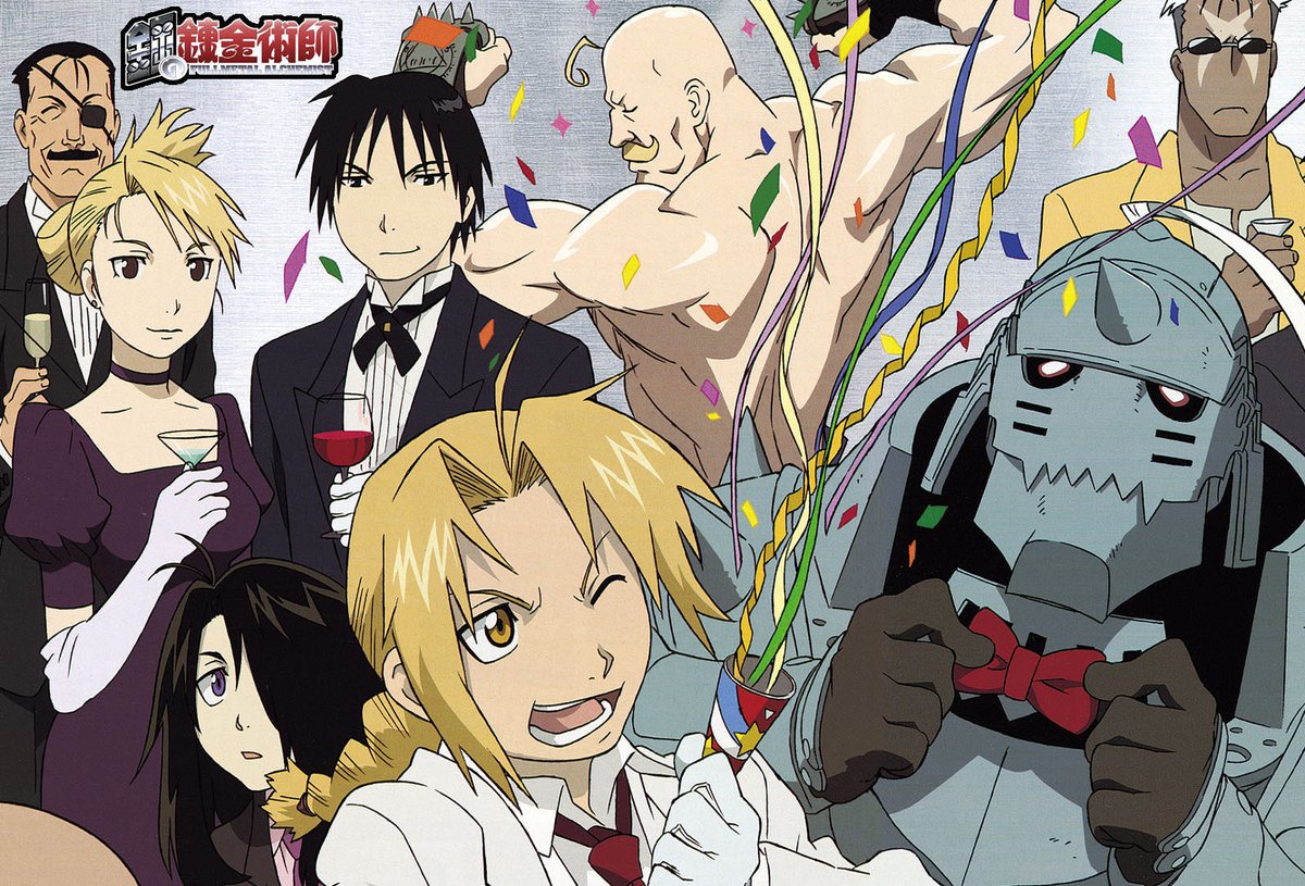 appointedday's tweet image. 今日は『鋼の錬金術師』作者の荒川弘先生のお誕生日です✨荒川弘先生お誕生日おめでとうございます(ﾉ◕ヮ◕)ﾉ*.✧
　　　
　✨🎉Happy Birthday🎊✨