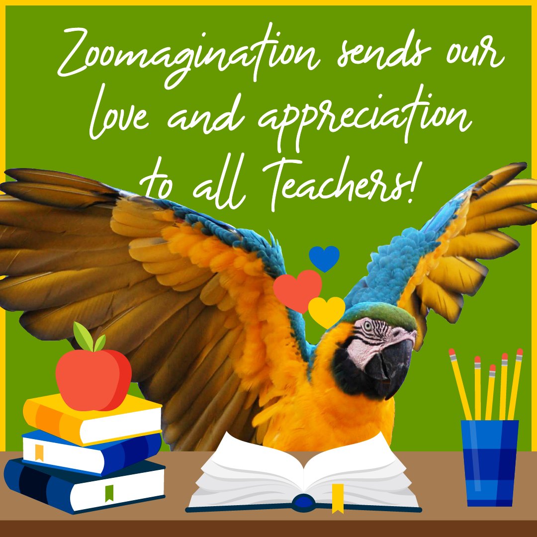 🍎 #TeacherAppreciationWeek Thank you to all the teachers who continue to educate and inspire imagination in these difficult times. You are amazing! 🍎