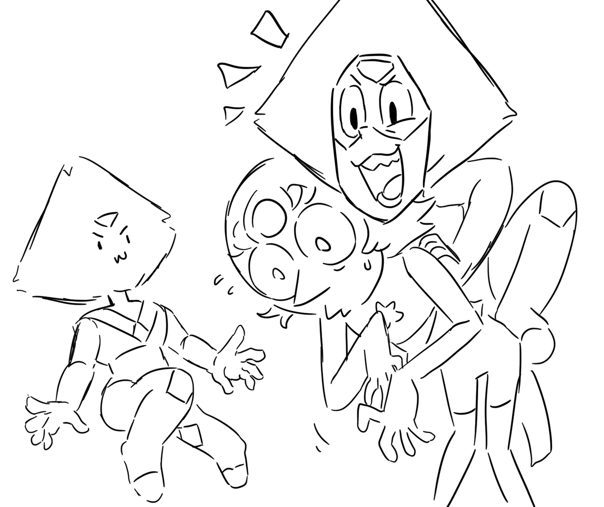 taking a lil break from work and a big personal project to doodle SU! ofc 