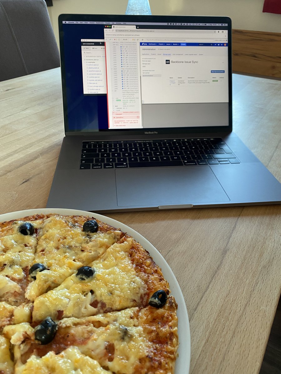 Magamir's tweet photo. Luckily, we don't need to miss out on Pizza for our 18th #Hacketse at @k15tsoftware - which happens fully remote for the first time. https://t.co/coD5PWyHba