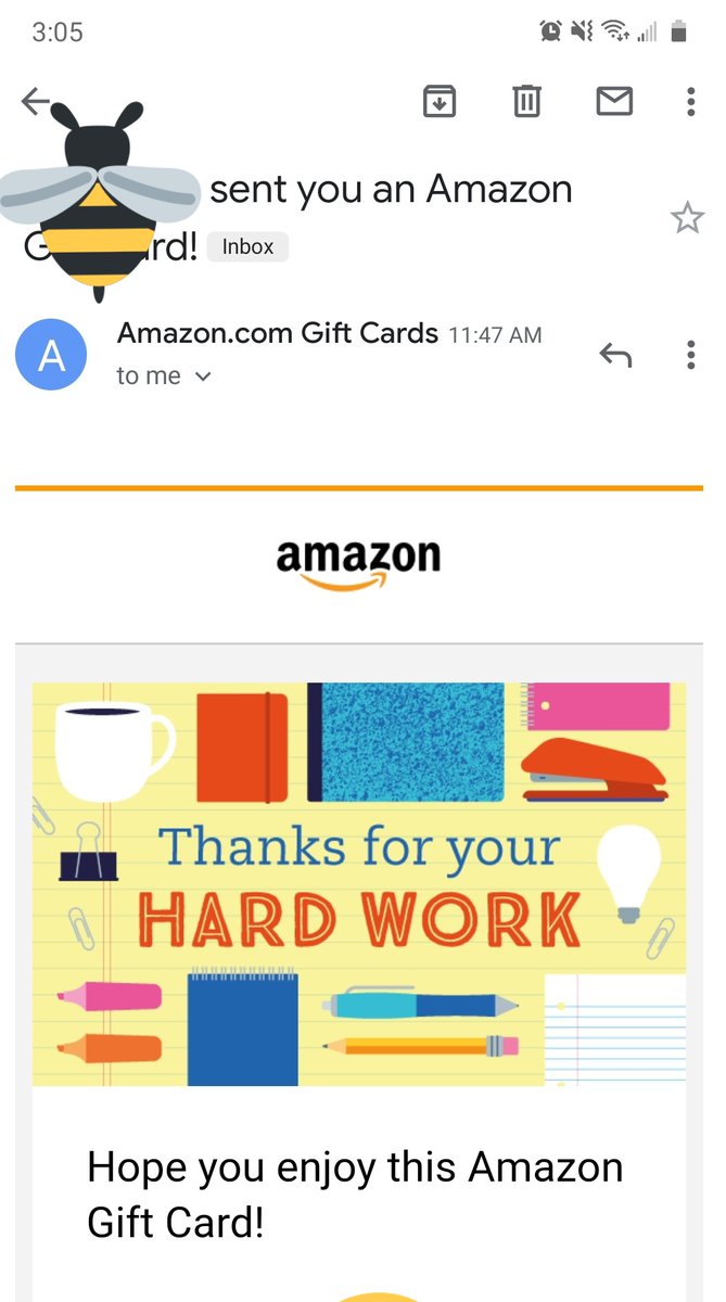 SraRodriguez8's tweet photo. In between phone calls and Google Meets, this 👇🏽 pops-up on my email 🥰🥰 
#TeacherAppreciationWeek2020 #learnalanguage #ACMS 🐝🐝 #SPANISHDLI 🌍 https://t.co/e3nDicWENj