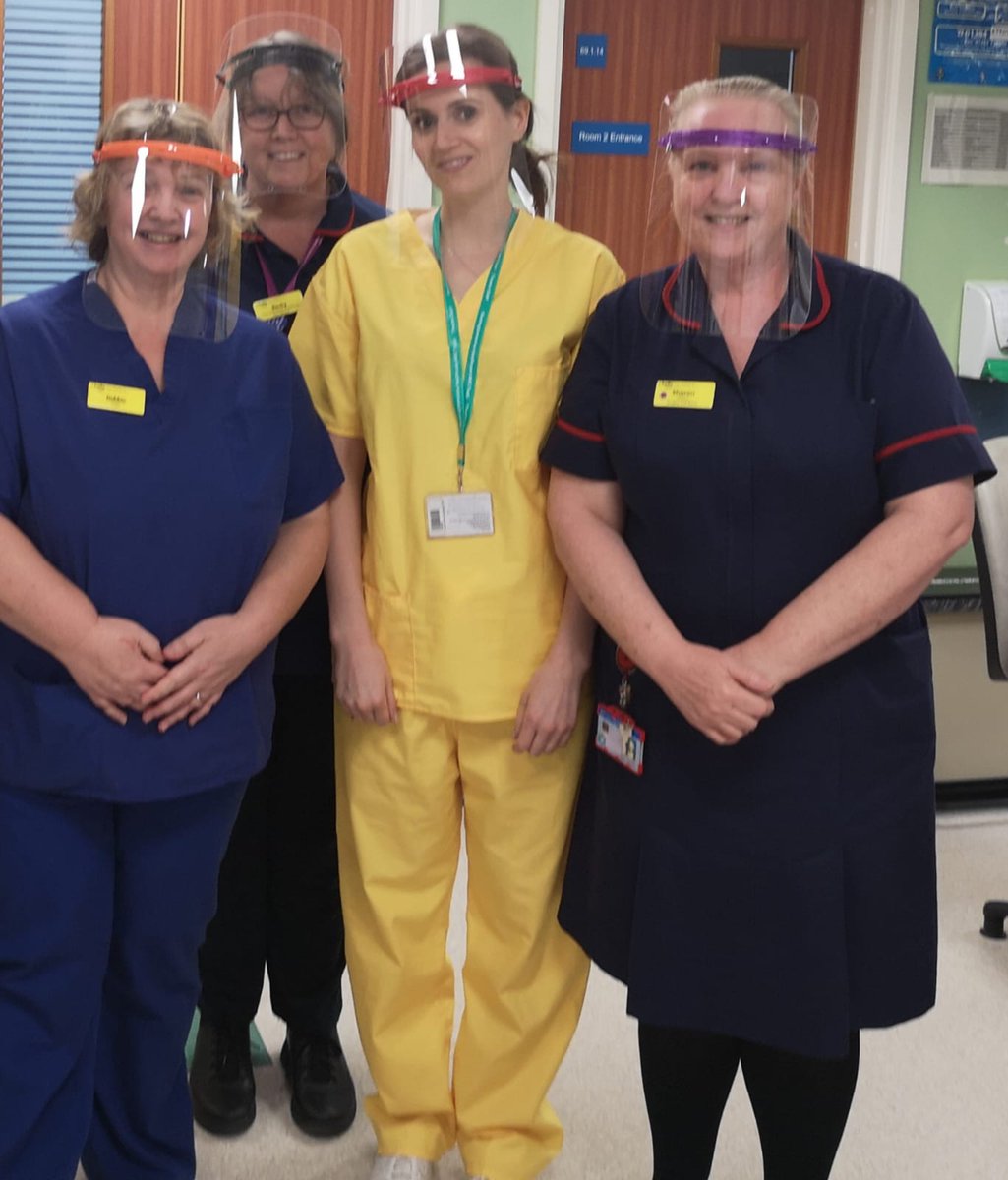 nhsfacevisor's tweet photo. Over 20,000 visors this week! They have been sent to a mixture of hospitals, care homes and GP surgeries. #faceshields 
#PPE #StayAtHome https://t.co/L85fTNwOVy