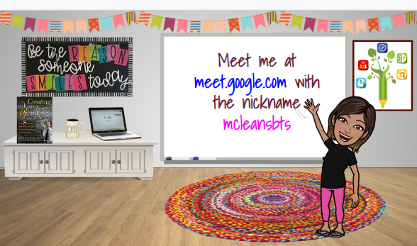 MrsLanghorne's tweet photo. Thanks @TechyMargaret for sharing these amazing splash screens and thanks @DanaChenFCPS for the idea to use this for office hours. So very cute! @mcleanhigh @FCPSR2 #leapoflearning #McLeanLearnsAtHome #McVentures https://t.co/vpbz456dgK