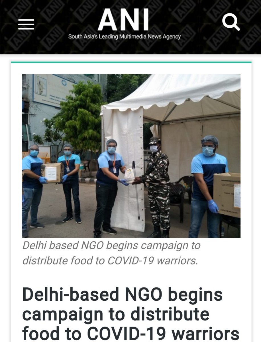 kanikawidasmile's tweet photo. @PMOIndia @narendramodi We request you to come forward and support @HcwaDelhi 🙏 for their endless efforts in feeding needy and motivating frontline workers. @WHO @ajtaknews_ @ANI @shub1611 @vineet_2811 #CoronavirusOutbreak #FeedTheNeedy #COVID2019india https://t.co/Rz2f1CUMqa