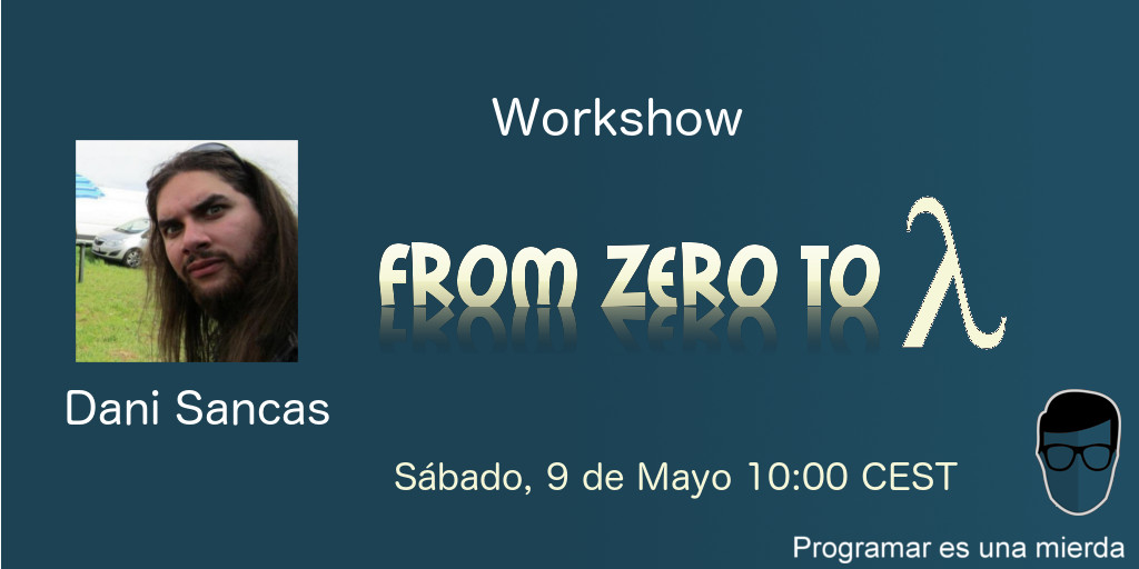 progesunam's tweet photo. Pues vamos con eventos forjados por miembros de la comunidad PEUM.
Este sábado 9 de Mayo a las 10:00 CEST vamos con:  

Taller Scala I: From Zero To λ
Por el magnífico @SancasDev 

Podras verlo en directo por YouTube en: https://t.co/Rh75ucGeQc https://t.co/y8fs5PoUUT