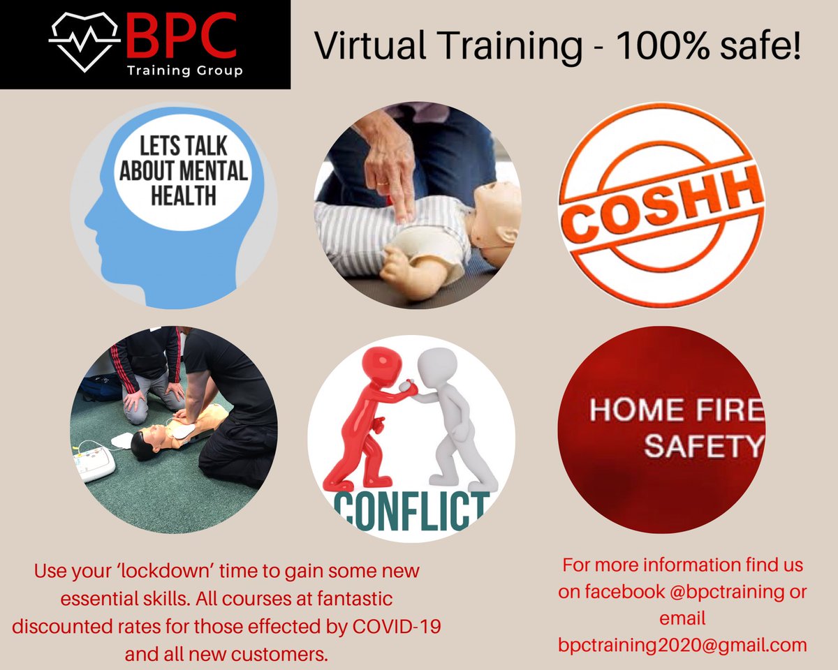 GroupBpc's tweet image. Virtual Training- take a look at our selection of virtual courses available at amazing discount prices. For more information get in touch