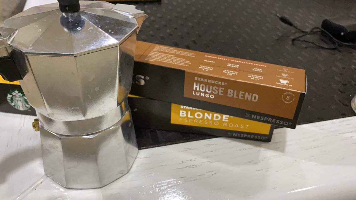 DevarSher's tweet image. Buying coffee is always exciting 😍
#mochapot 
#coffeecapsules