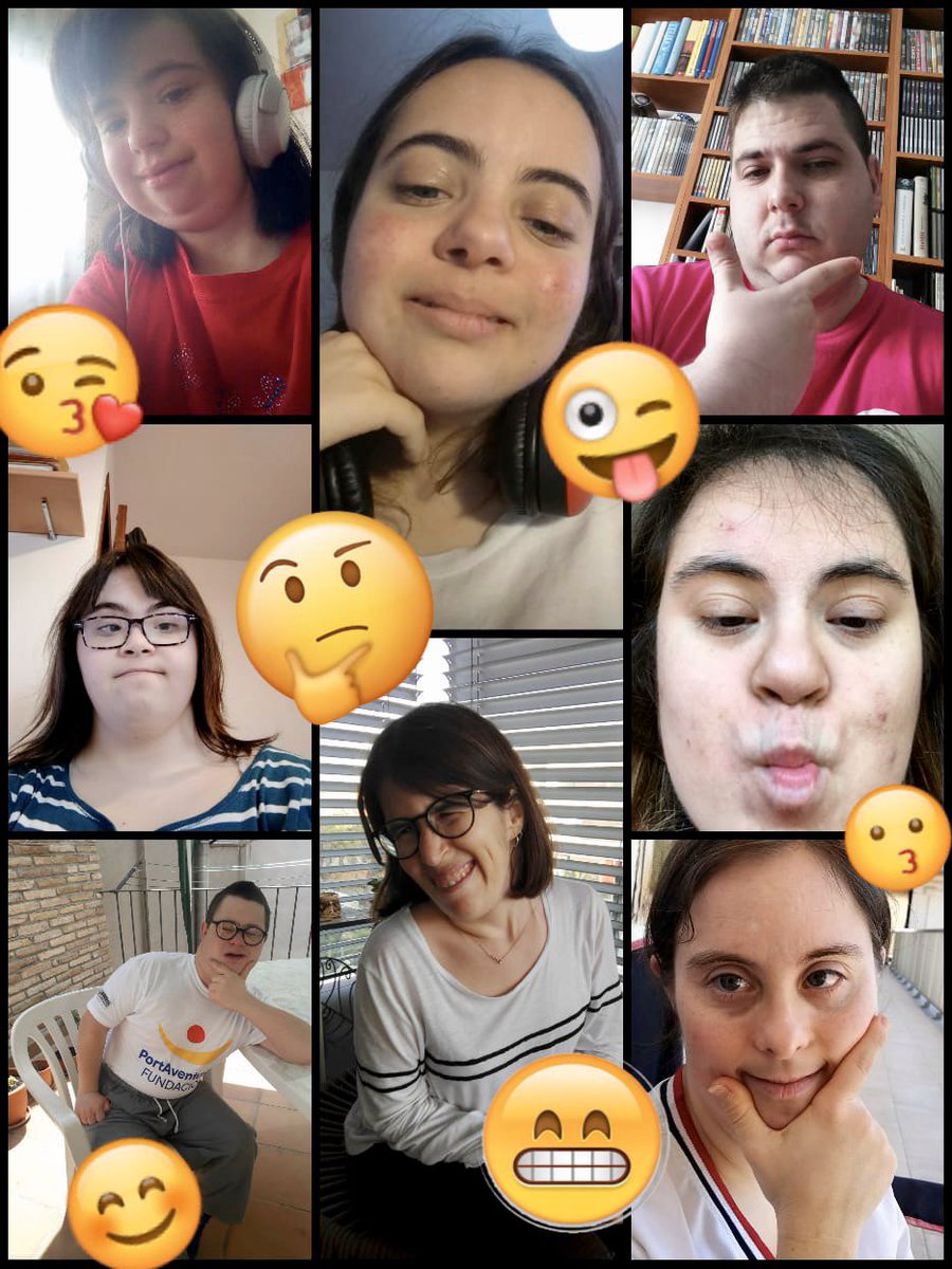 DOWNTARRAGONA's tweet photo. En els grups de joves d'oci hem començat fer reptes setmanals  i aquest és imitant emojis. 

#oci #quedemamics #quedemxecs #challengs #reptes #emojis https://t.co/m84i0Du7fW