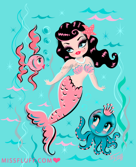 Miss_Fluff's tweet photo. New! Raven Haired 💙Babydoll Mermaid💙 • Art Prints in my shop from 8x10 to 18x24 inches! Enter code TWLOVE for 10% OFF. https://t.co/O9FU3VDcBh
💋
#mermay #mermaidart #mermaidwallart #vintagstyle #vintagemermaid #retroart #retromermaid #kidsroomdecor #kidswallart #nurserydecor https://t.co/jzClFhyJlJ