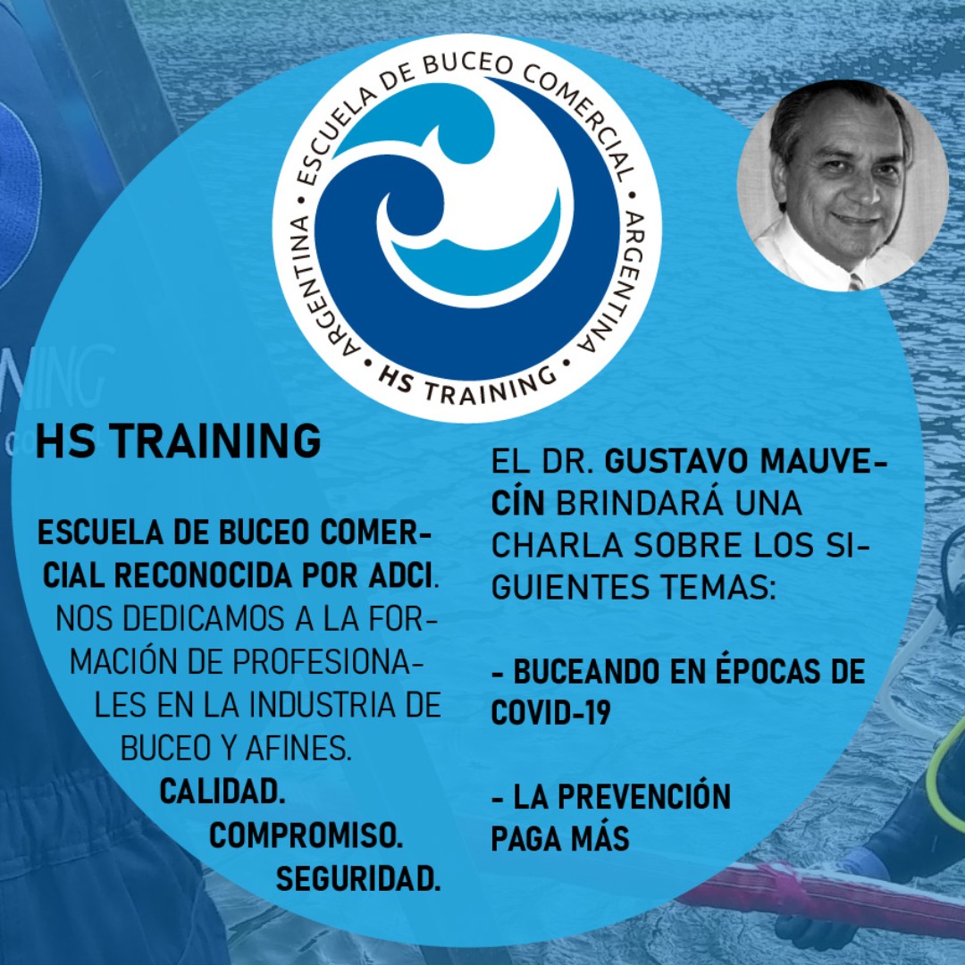 hstrainingpro's tweet photo. Ya está disponible la #charla del Dr. Gustavo Mauvecin sobre "La #prevención paga más" en nuestro canal de #YouTube: https://t.co/XKTQJOtamO.
¡Suscribite!

#buzocomercialadci #buzocomercial #buzoprofesional #buzo #coronavirus #charlavirtual #argentina #hstraining #escuela #buceo https://t.co/5vU1LRWWxJ