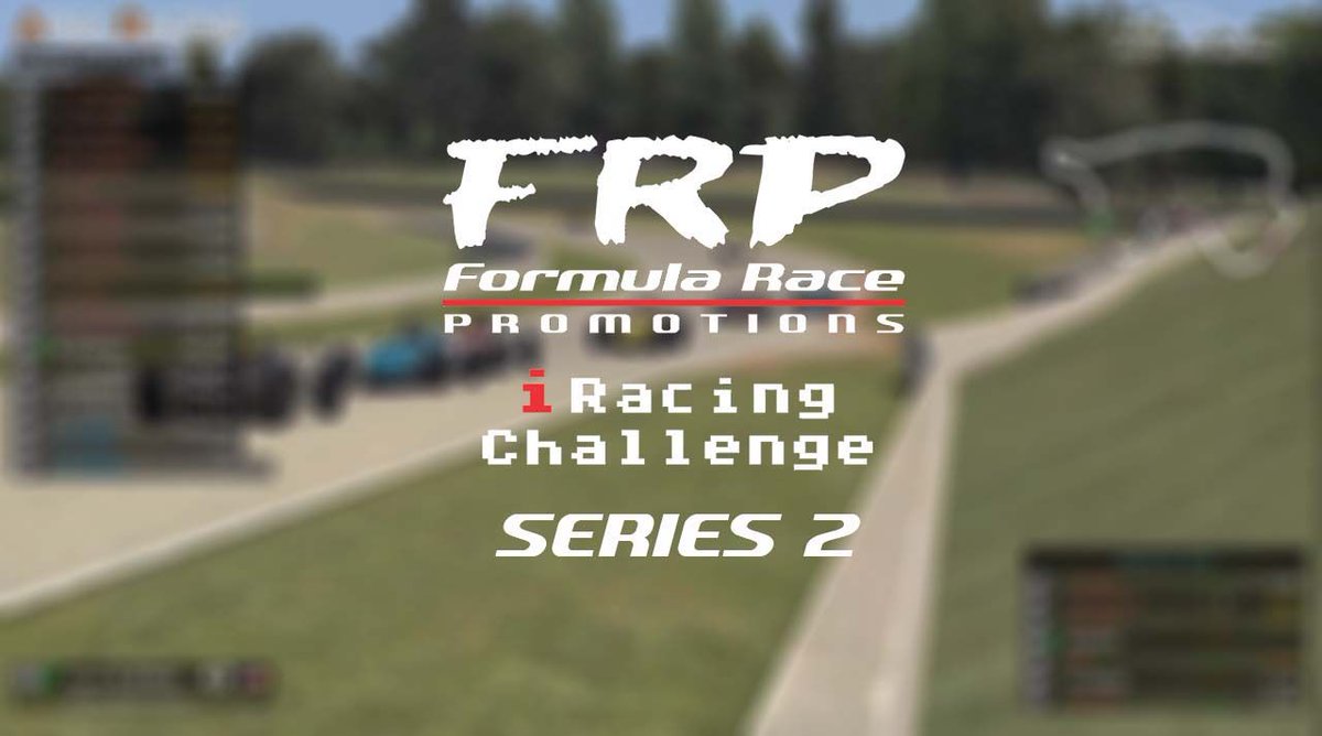 F1600Series's tweet photo. FRP iRacing Challenge Presented by Hoosier Tires Series Two Commences Next Week - https://t.co/dMXSp11m4e

#FRP / #FRPiRacingChallenge / #FormulaRacePromotions https://t.co/5dFhwCWqc1