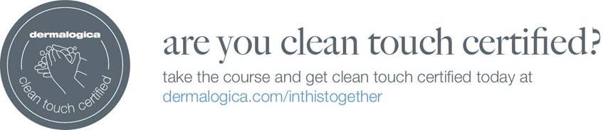 Dermalogicajane's tweet image. We passed 12,000 Professional Skin Therapists enrolled in the Dermalogica Clean Touch Certifications this morning and 9,000 more who got their certificate already. Sign up if you work in the salon industry - free &amp;amp; a fantastic way to show your community your commitment to clean!